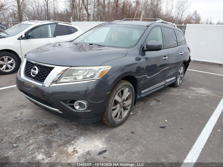 5N1AR2MM8EC660856 2014 NISSAN PATHFINDER photo no. 2