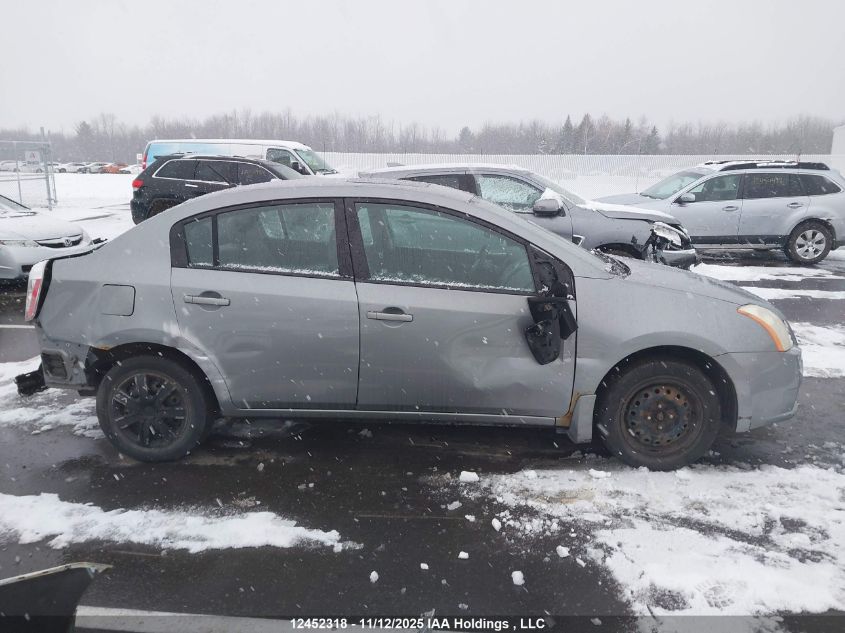 2008 Nissan Sentra VIN: 3N1AB61E08L738474 Lot: 12452318