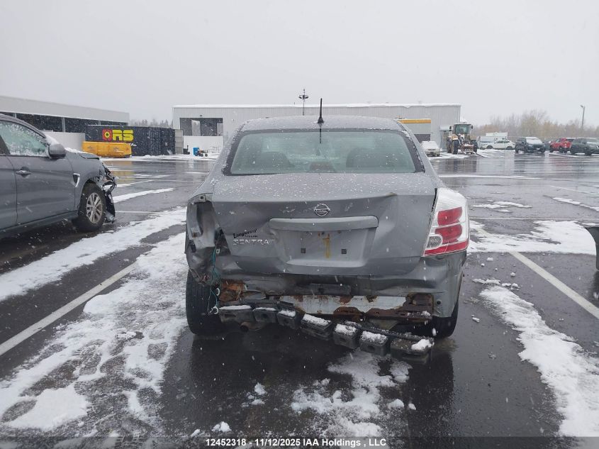 2008 Nissan Sentra VIN: 3N1AB61E08L738474 Lot: 12452318