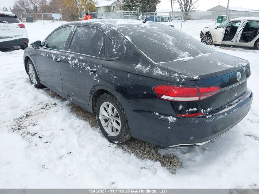 Vin: 1vwaa7a3xlc021554, lot: 2836565, volkswagen passat comfortline 20203