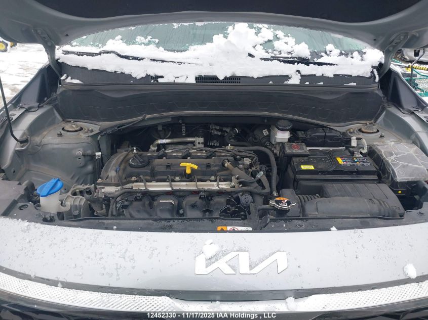 2022 Kia Seltos S VIN: KNDEUCAA9N7323707 Lot: 12452330