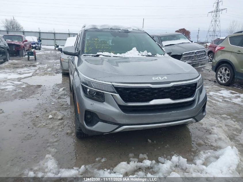 2022 Kia Seltos S VIN: KNDEUCAA9N7323707 Lot: 12452330