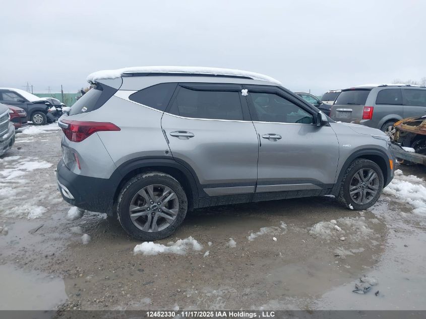 2022 Kia Seltos S VIN: KNDEUCAA9N7323707 Lot: 12452330