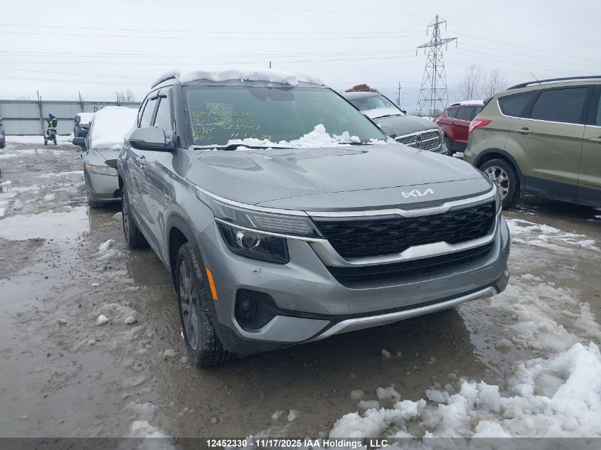 2022 Kia Seltos S VIN: KNDEUCAA9N7323707 Lot: 12452330