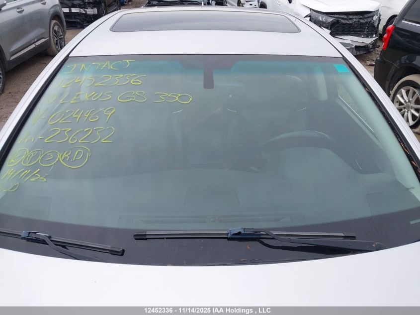 2010 Lexus Gs 350 350 VIN: JTHCE1KS1A0024469 Lot: 12452336