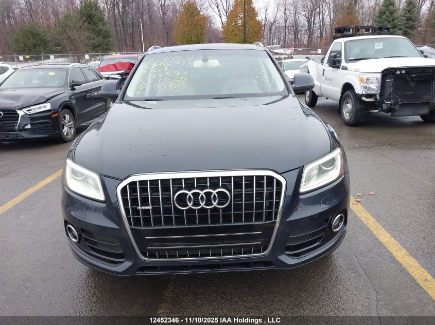 2015 Audi Q5 2.0T Progressiv VIN: WA1LFCFPXFA064593 Lot: 12452346