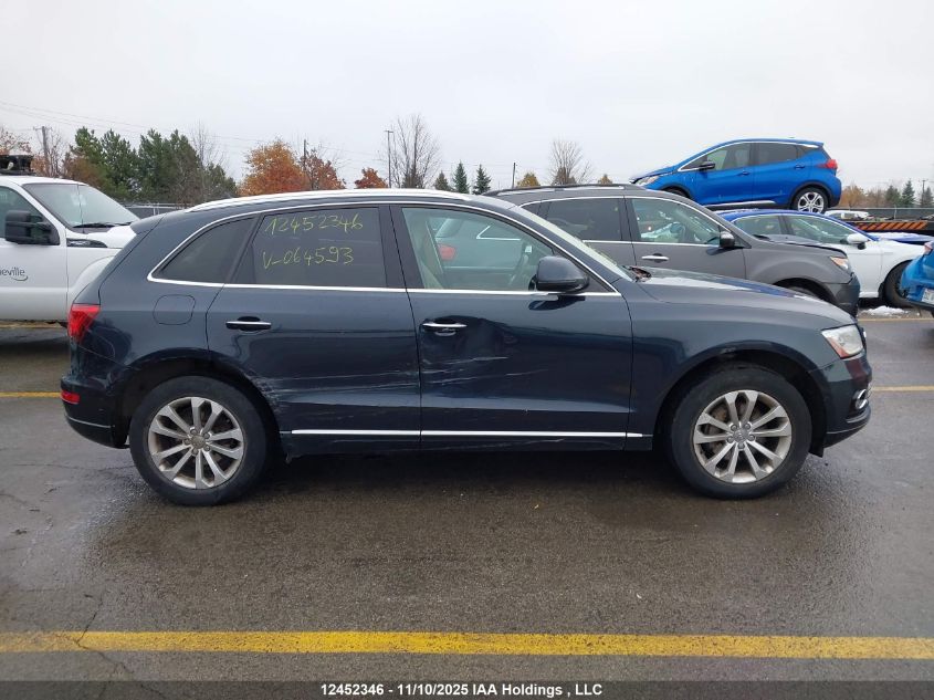 2015 Audi Q5 2.0T Progressiv VIN: WA1LFCFPXFA064593 Lot: 12452346