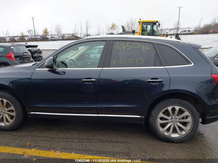 2015 Audi Q5 2.0T Progressiv VIN: WA1LFCFPXFA064593 Lot: 12452346