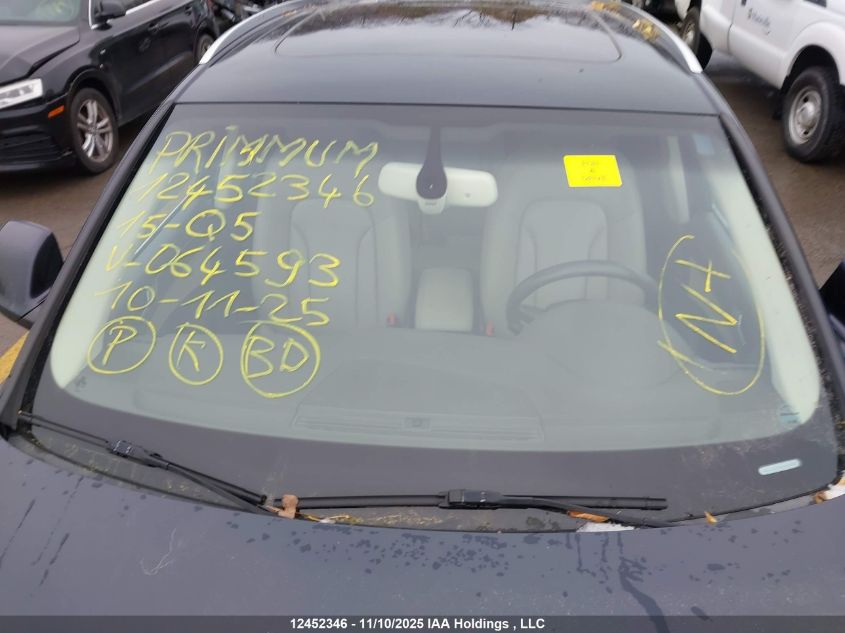 2015 Audi Q5 2.0T Progressiv VIN: WA1LFCFPXFA064593 Lot: 12452346