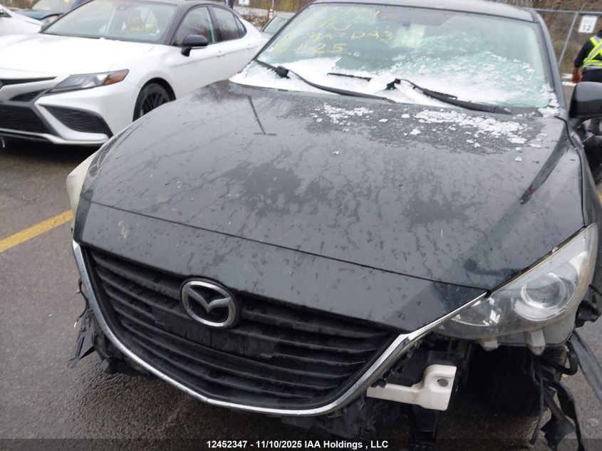 2016 Mazda Mazda3 G/Gx VIN: JM1BM1U79G1340469 Lot: 12452347