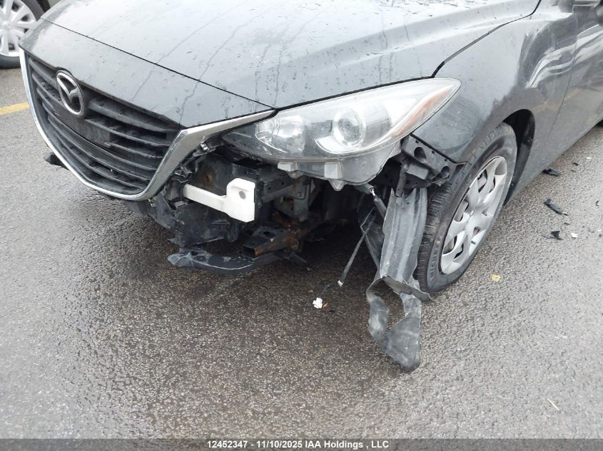 2016 Mazda Mazda3 G/Gx VIN: JM1BM1U79G1340469 Lot: 12452347