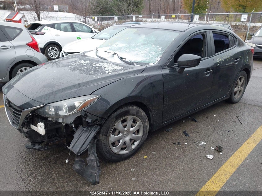 JM1BM1U79G1340469 2016 MAZDA 3 photo no. 2