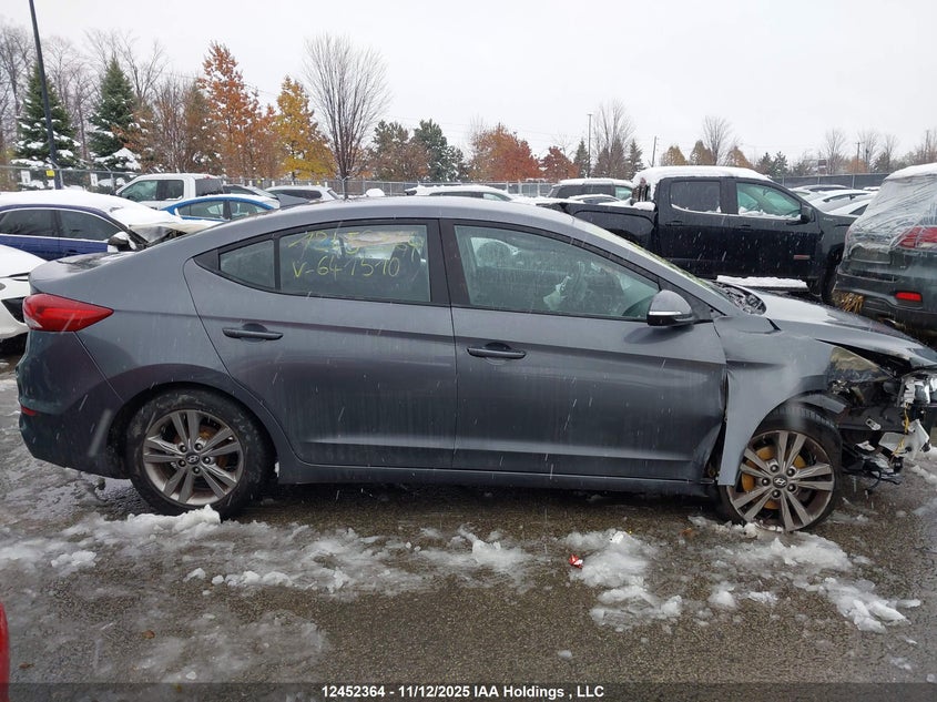 KMHD84LF5JU641510 2018 HYUNDAI ELANTRA photo no. 14
