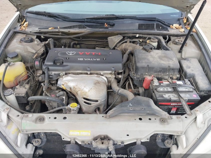 2002 Toyota Camry Le/Xle VIN: JTDBE30K520020115 Lot: 12452365