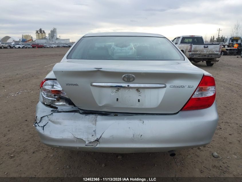 2002 Toyota Camry Le/Xle VIN: JTDBE30K520020115 Lot: 12452365