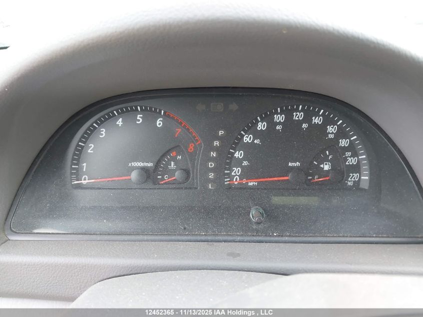 2002 Toyota Camry Le/Xle VIN: JTDBE30K520020115 Lot: 12452365