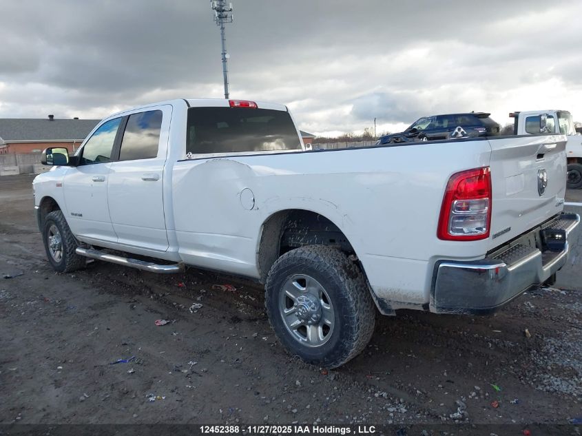 2021 Ram 2500 Big Horn VIN: 3C6UR5JJ2MG555603 Lot: 12452388