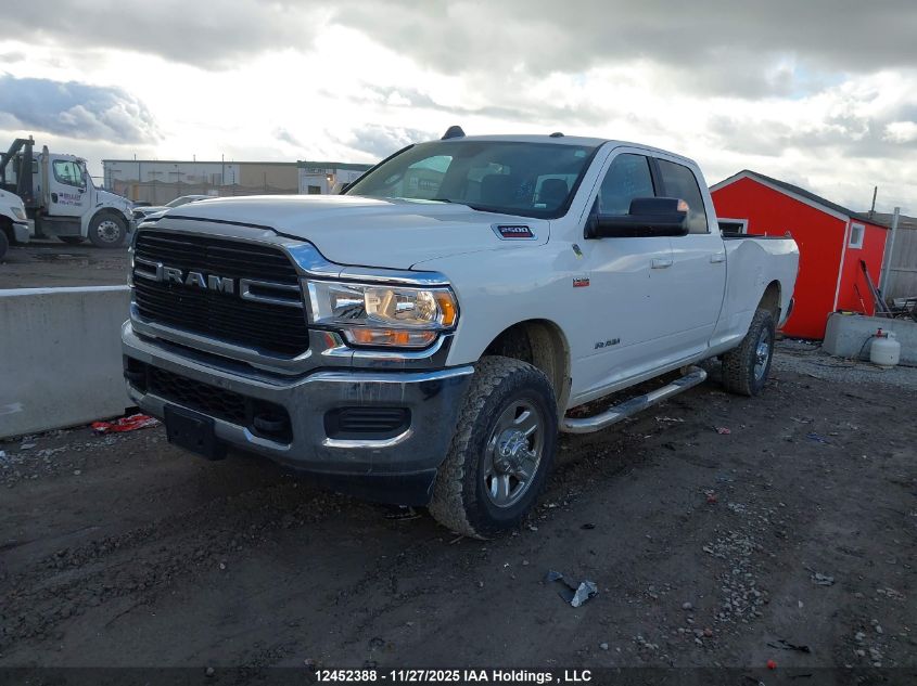 2021 Ram 2500 Big Horn VIN: 3C6UR5JJ2MG555603 Lot: 12452388