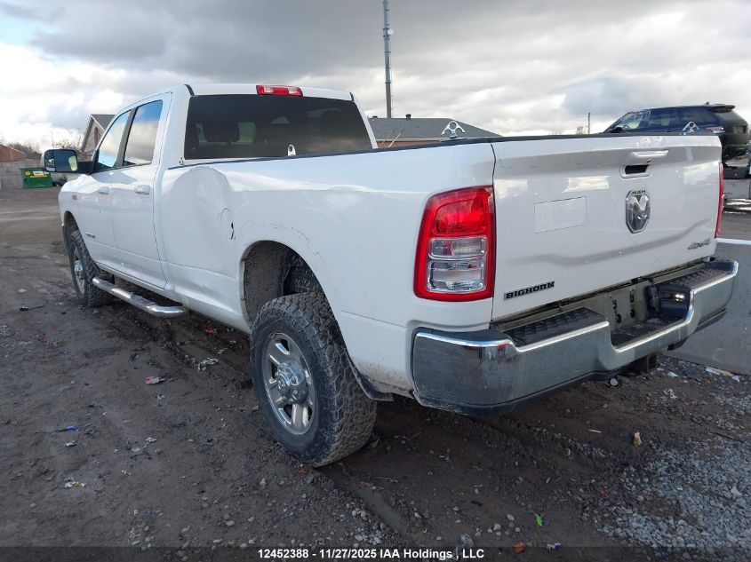 2021 Ram 2500 Big Horn VIN: 3C6UR5JJ2MG555603 Lot: 12452388