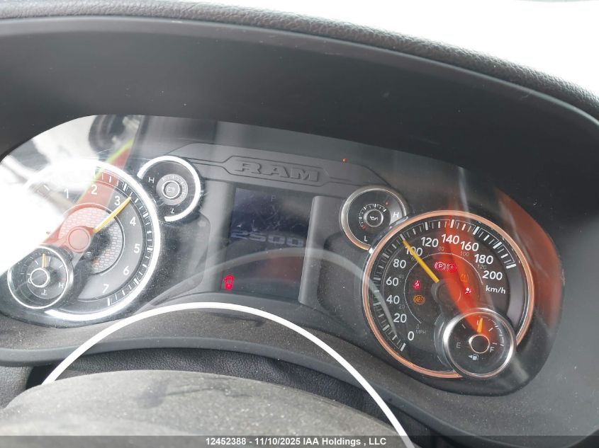 2021 Ram 2500 Big Horn VIN: 3C6UR5JJ2MG555603 Lot: 12452388