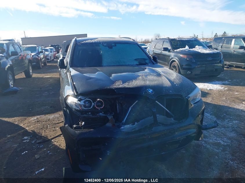 2019 BMW X3 xDrive30I VIN: 5UXTR9C54KLD96967 Lot: 12452400