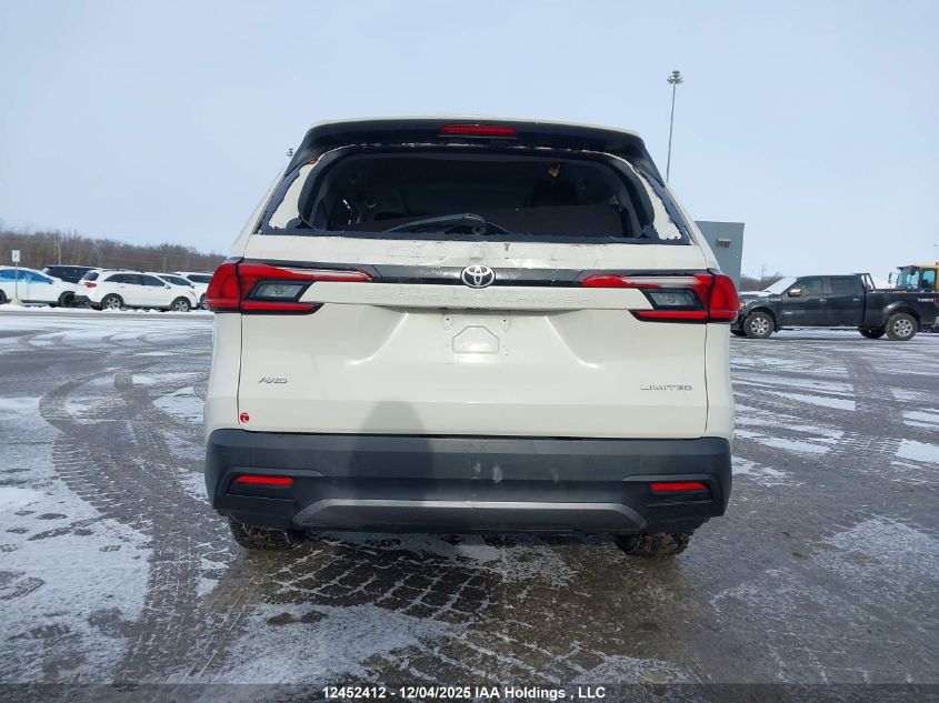 2024 Toyota Grand Highlander Xle/Limited/Platinum VIN: 5TDAAAB52RS011527 Lot: 12452412