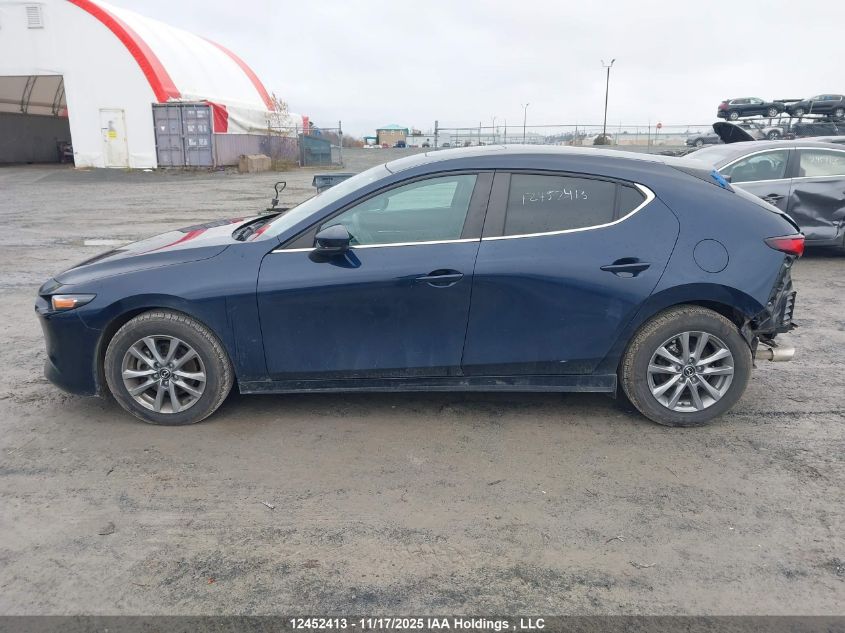 2023 Mazda Mazda3 Gs VIN: JM1BPBLM7P1609525 Lot: 12452413