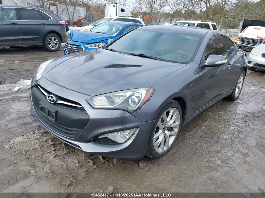 KMHHT6KD7EU115803 2014 HYUNDAI GENESIS COUPE photo no. 2