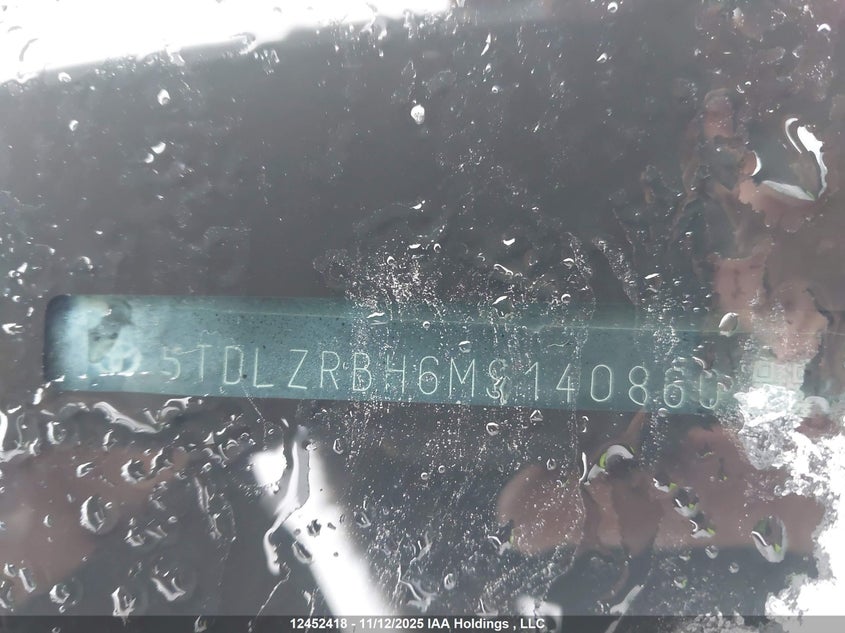 5TDLZRBH6MS140860 2021 TOYOTA HIGHLANDER photo no. 19