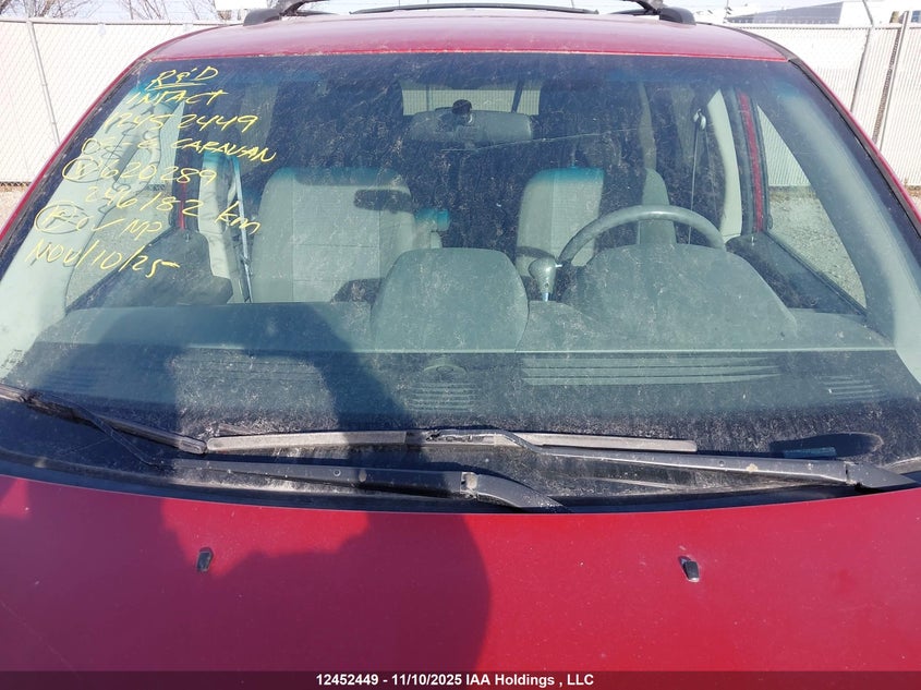 2008 Dodge Grand Caravan Sxt VIN: 2D8HN44P68R620289 Lot: 12452449