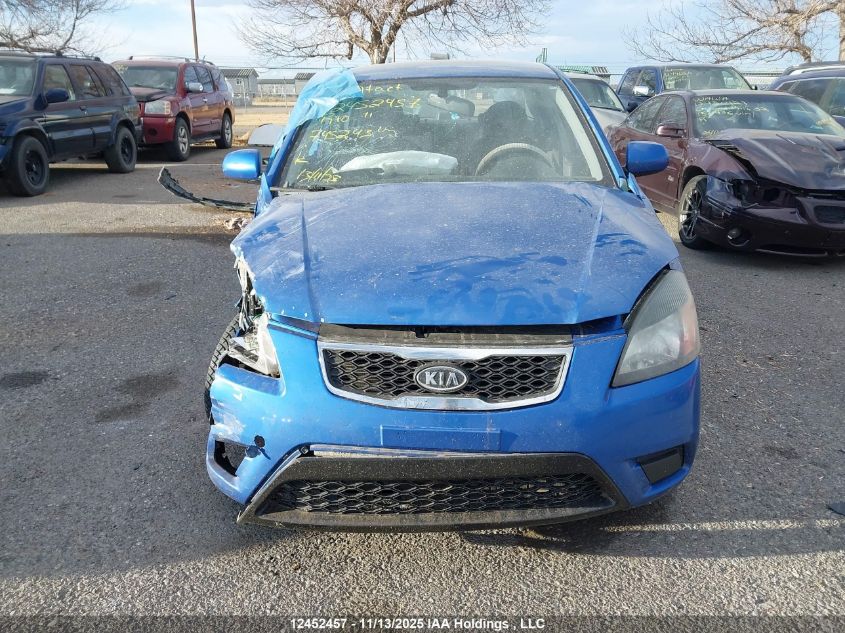 2011 Kia Rio Lx/Sx VIN: KNADH4B34B6745243 Lot: 12452457