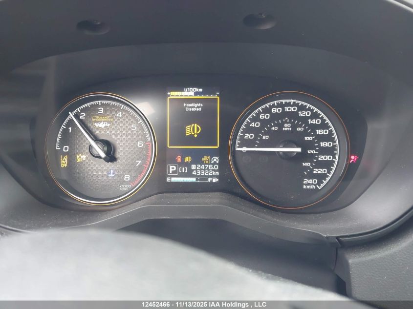 2024 Subaru Forester Sport/Wilderness VIN: JF2SKEHC8RH432561 Lot: 12452466