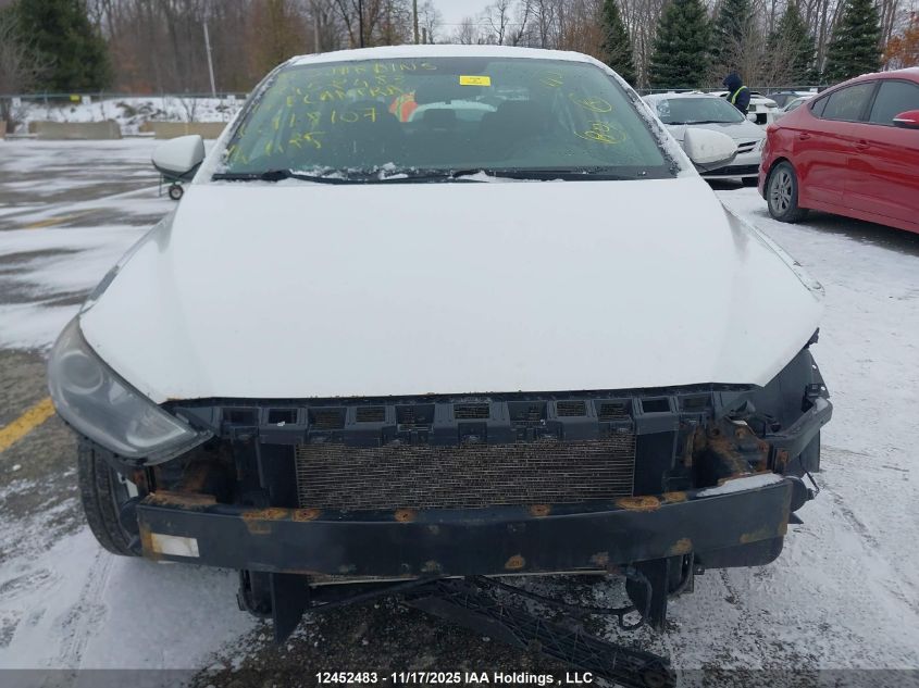 2017 Hyundai Elantra Se VIN: 5NPD74LFXHH118107 Lot: 12452483