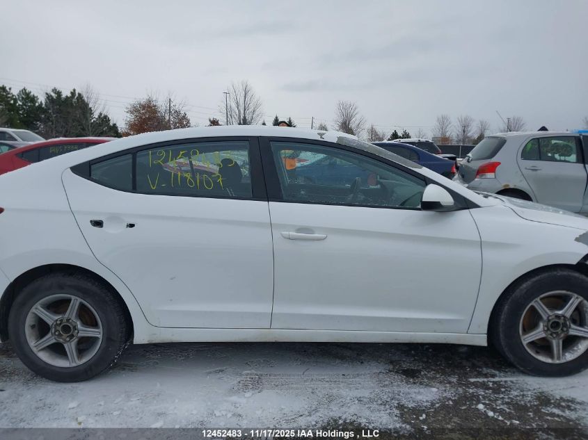 2017 Hyundai Elantra Se VIN: 5NPD74LFXHH118107 Lot: 12452483