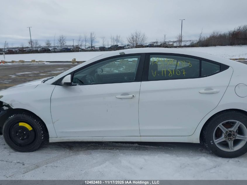 2017 Hyundai Elantra Se VIN: 5NPD74LFXHH118107 Lot: 12452483