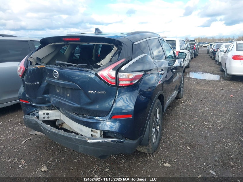 5N1AZ2MH9HN176626 2017 NISSAN MURANO photo no. 4