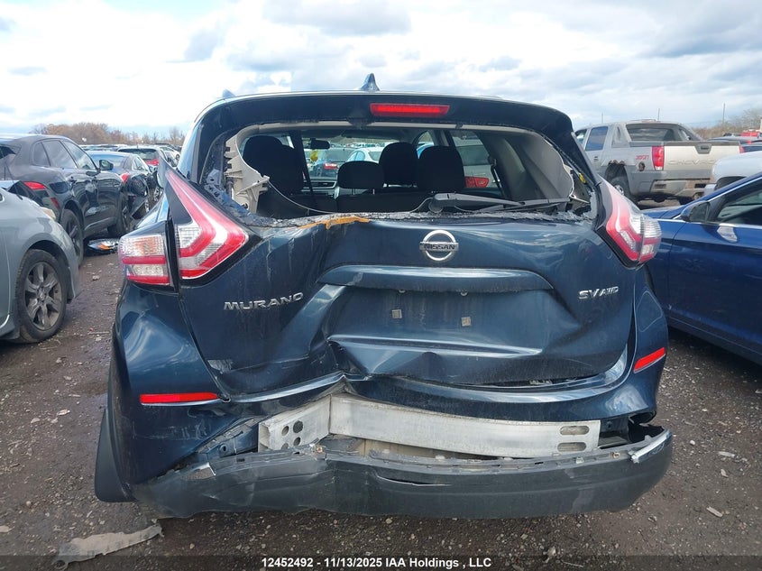 5N1AZ2MH9HN176626 2017 NISSAN MURANO photo no. 6