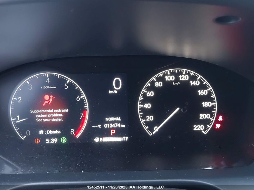 2025 Honda Hr-V VIN: 3CZRZ2H54SM101111 Lot: 12452511