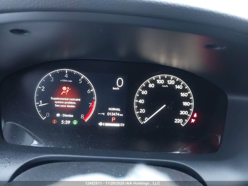 2025 Honda Hr-V VIN: 3CZRZ2H54SM101111 Lot: 12452511