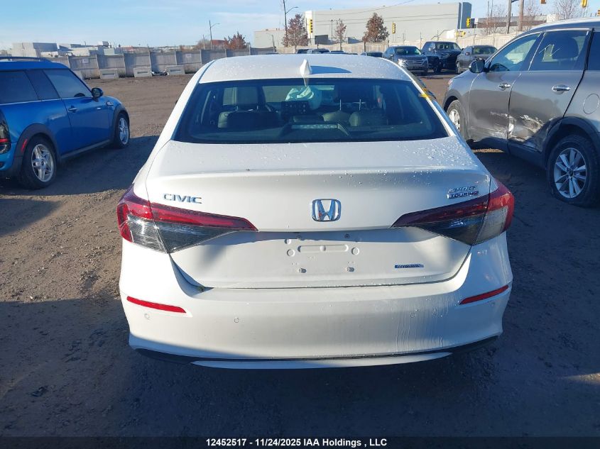 2025 Honda Civic Hybrid Sport/Sport Touring VIN: 2HGFE4F84SH011745 Lot: 12452517