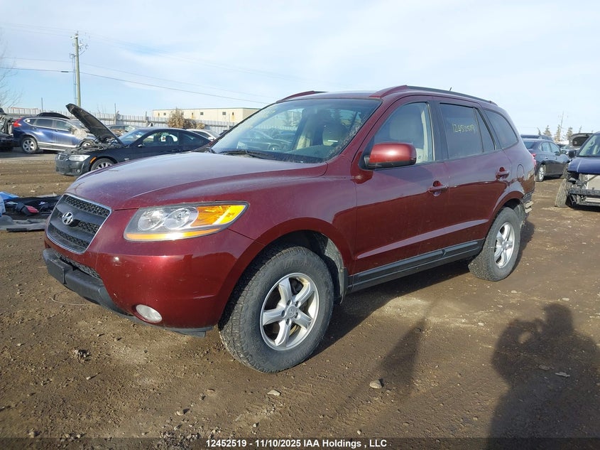 5NMSG73E39H330331 2009 HYUNDAI SANTA FE photo no. 2