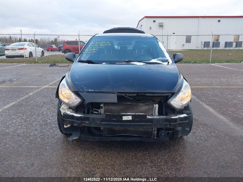 2014 Hyundai Accent Gl VIN: KMHCT4AE7EU627201 Lot: 12452522