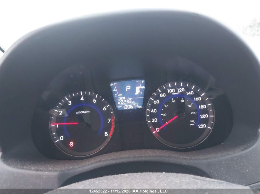 2014 Hyundai Accent Gl VIN: KMHCT4AE7EU627201 Lot: 12452522