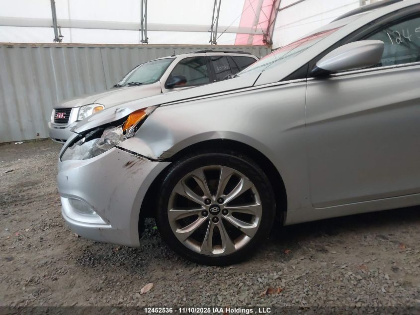2013 Hyundai Sonata Se VIN: 5NPEC4AC0DH692878 Lot: 12452536