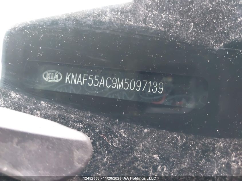 2021 Kia Forte5 Ex VIN: KNAF55AC9M5097139 Lot: 12452558