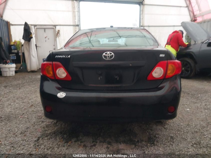 2010 Toyota Corolla Le VIN: 2T1BU4EE2AC191971 Lot: 12452585