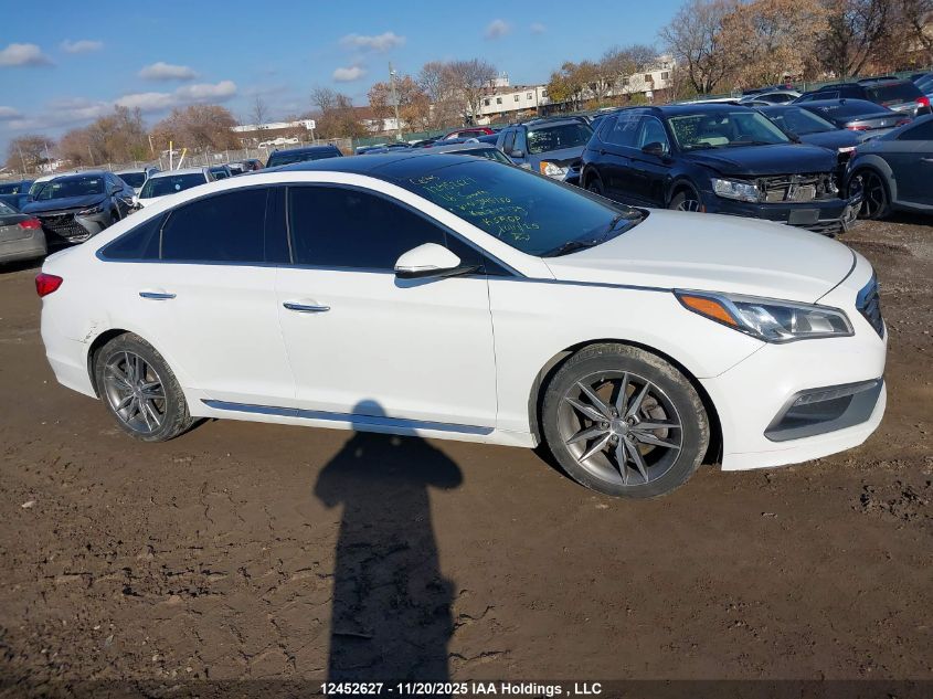 2016 Hyundai Sonata Sport/Limited VIN: 5NPE34AB0GH345160 Lot: 12452627