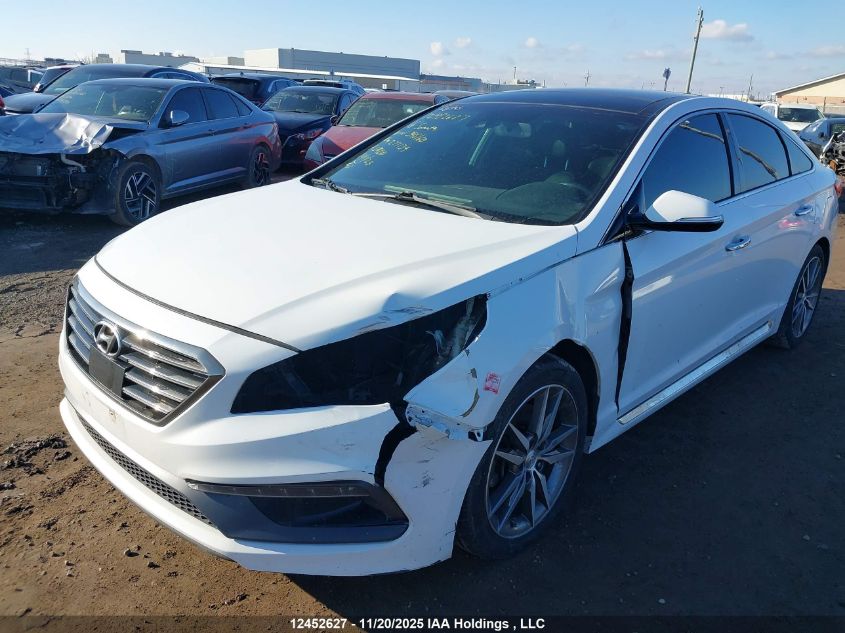 2016 Hyundai Sonata Sport/Limited VIN: 5NPE34AB0GH345160 Lot: 12452627