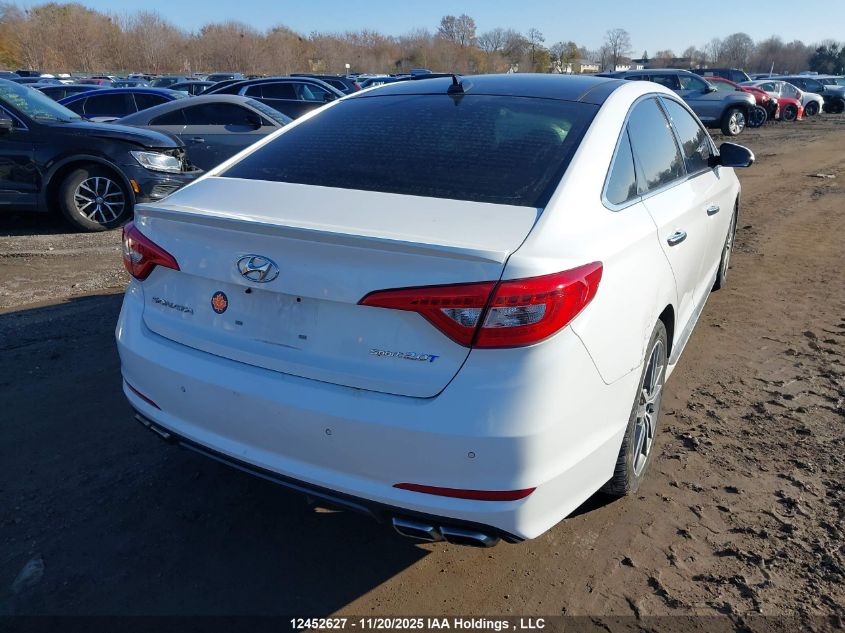 2016 Hyundai Sonata Sport/Limited VIN: 5NPE34AB0GH345160 Lot: 12452627