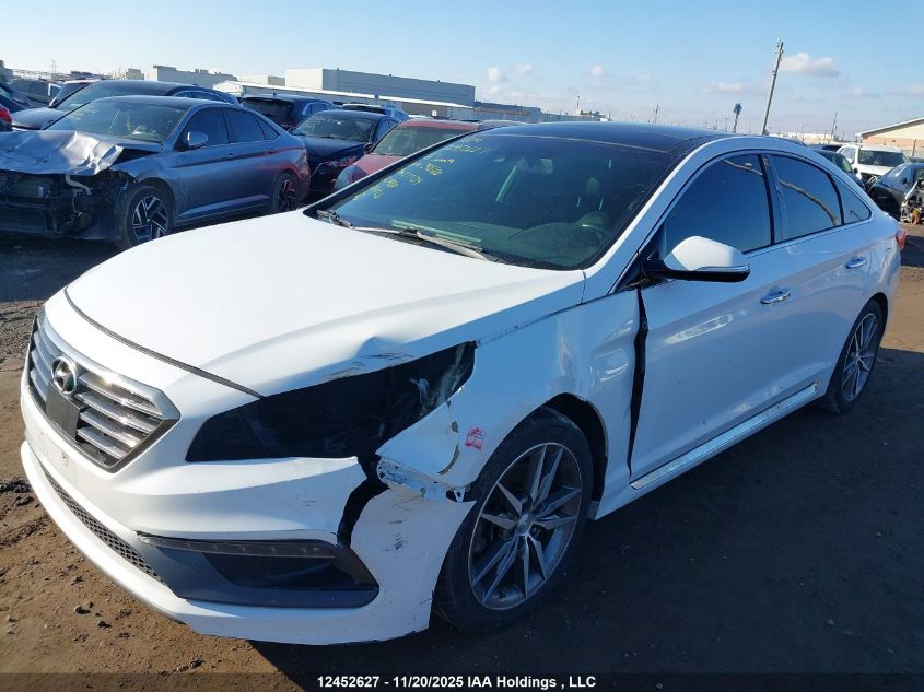 2016 Hyundai Sonata Sport/Limited VIN: 5NPE34AB0GH345160 Lot: 12452627